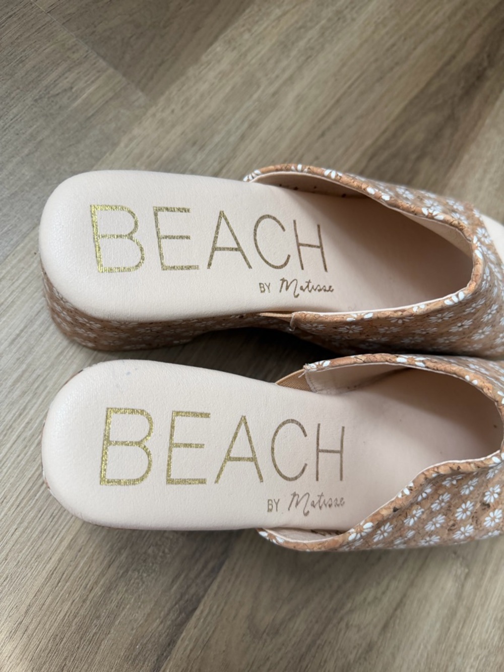 BEACH by Matisse Women's Terry Floral Platform Clog Sandals 3" Heel (Size 10) - Picture 4 of 6